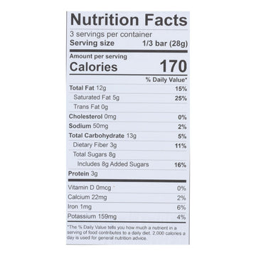 Theo Chocolate Organic Chocolate Bar - Classic - Dark Chocolate - 70 Percent Cacao - Salted Almond - 3 Oz Bars - Case Of 12 - Maras Green