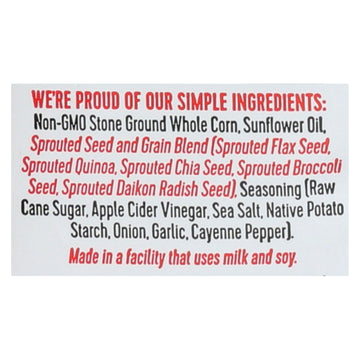 Way Better Snacks Tortilla Chips - Sweet Chili - Case Of 12 - 1 Oz. - Maras Green