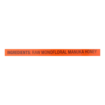 Wedderspoon - Manuka Honey Raw Squeeze Bottle - Case Of 6 - 12 Oz - Maras Green