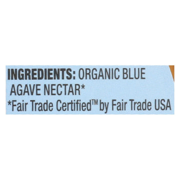 Wholesome Sweeteners Blue Agave - Organic - 11.75 Oz - Case Of 6 - Maras Green
