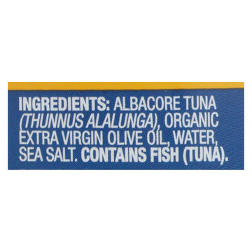 Wild Planet Wild Albacore Tuna In Extra Virgin Olive Oil - Case Of 12 - 5 Oz. - Maras Green