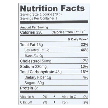 Wow Baking Chocolate Chip - Case Of 12 - 2.75 Oz. - Maras Green