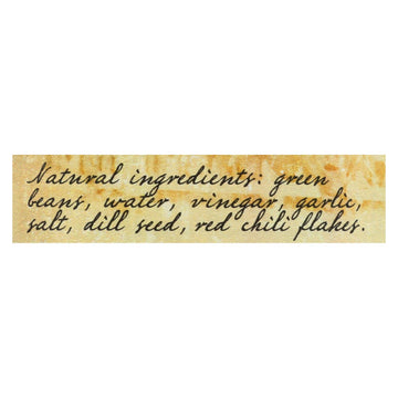 Yee - haw Pickle Company Mildly Spicy Pickled Green Beans - Case Of 6 - 16 Oz - Maras Green