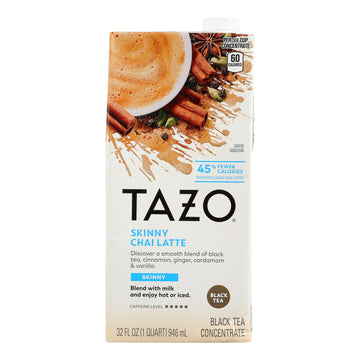 Tazo Tea - Tea Conc Skny Chai Latte - Case Of 6 - 32 Fz - Maras Green