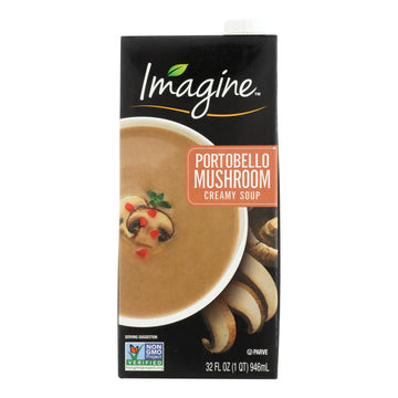 Imagine Foods - Soup Creamy Port Mushroom - Case Of 6 - 32 Fz - Maras Green