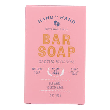 Hand In Hand - Bar Soap Cactus Blossom - Each Of 1-5 Oz - Maras Green