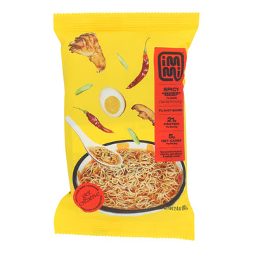 Immi - Ramen Spicy Beef - Case Of 6 - 2.4 Oz - Maras Green