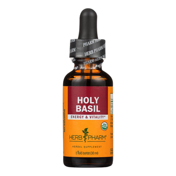 Herb Pharm - Holy Basil Extract - 1 Each-1 Fz - Maras Green