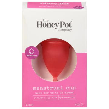 The Honey Pot - Menstrual Cup Size 1 Silicn - 1 Each-1 Ea - Maras Green