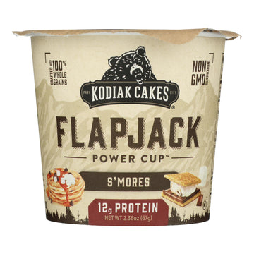 Kodiak Cakes - Flapjack Smores Cup - Case Of 12 - 2.36 Oz - Maras Green
