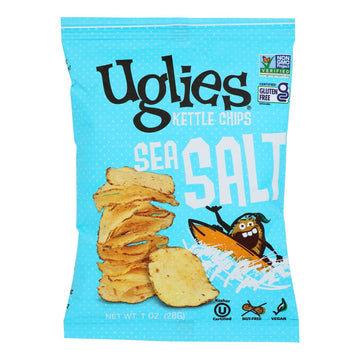 Uglies - Potato Chip Sea Salt - Case Of 32 - 1.0 Oz - Maras Green