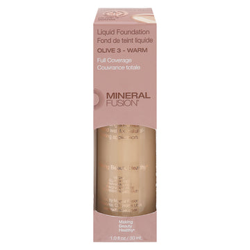 Mineral Fusion - Mkup Liquid Foundtn Olive 3 - 1 Each - 1 Fz - Maras Green