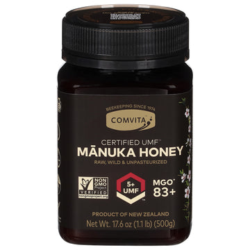 Comvita - Honey Manuka Ultra Manuka Factor 5+ Raw - 1 Each - 17.6 Ounces - Maras Green