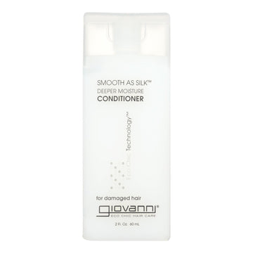 Giovanni Smooth As Silk Deeper Moisture Conditioner - 2 Fl Oz - Case Of 12 - Maras Green