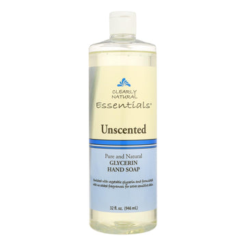 Clearly Natural Hand Soap - Liquid - Unscented - Refill - 32 Oz - Maras Green