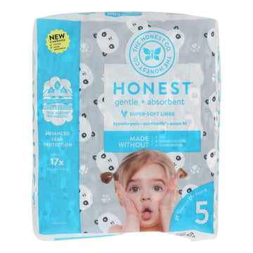 The Honest Company - Diapers Size 5 - Pandas - 20 Count - Maras Green