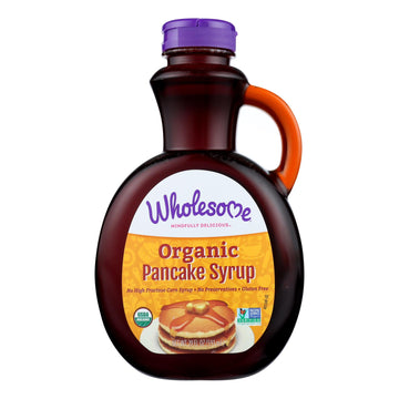 Wholesome Sweeteners Pancake Syrup - Organic - Original - 20 Oz - Case Of 6 - Maras Green