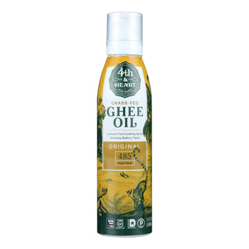 4th & Heart - Ghee/oil Original Spray - Case Of 6 - 5 Oz - Maras Green