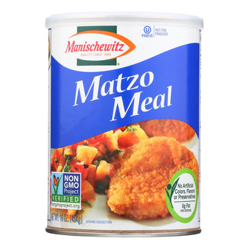 Manischewitz - Matzo Meal - Case Of 12 - 16 Oz. - Maras Green
