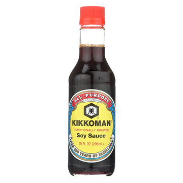 Kikkoman Sauce - Soy - Case Of 12 - 10 Fl Oz - Maras Green