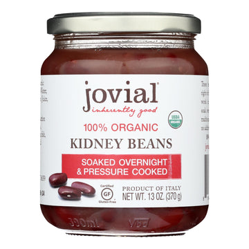Jovial - Beans Organic Kidney - Case Of 6 - 13 Oz - Maras Green