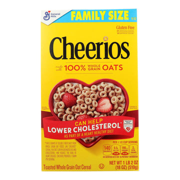 General Mills - Cheerios Oat Cereal - Case Of 10 - 18 Oz - Maras Green