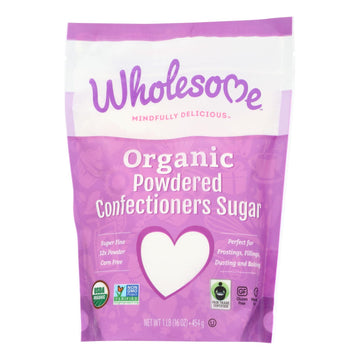 Wholesome Sweeteners Powdered Sugar - Organic And Natural - Case Of 6 Lbs - Maras Green