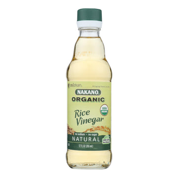 Nakano Vinegar - Organic - Natural Rice - Case Of 6 - 12 Oz - Maras Green