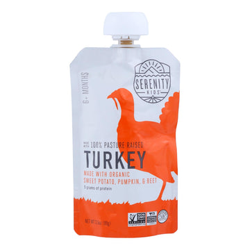 Serenity Kids Llc - Poch Turkey S Pot Pu Bt - Case Of 6 - 3.5 Oz - Maras Green