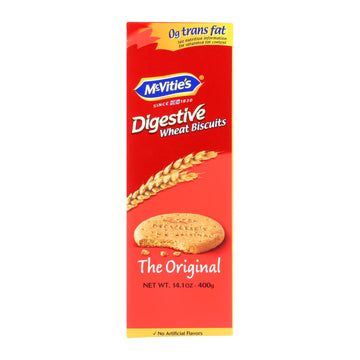 Mcvities Digestive Wheat Biscuits - Case Of 12 - 14.1 Oz. - Maras Green