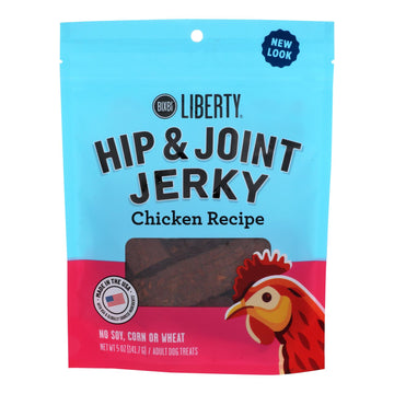 Bixbi - Jerky Hip & Joint Chicken - Case Of 6 - 5 Oz - Maras Green