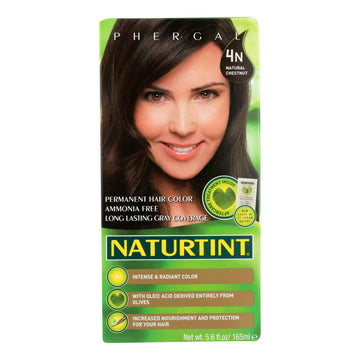 Naturtint Hair Color - Permanent - 4n - Natural Chestnut - 5.28 Oz - Maras Green