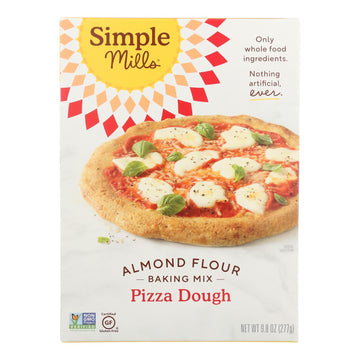 Simple Mills Almond Flour Pizza Dough Mix - Case Of 6 - 9.8 Oz. - Maras Green