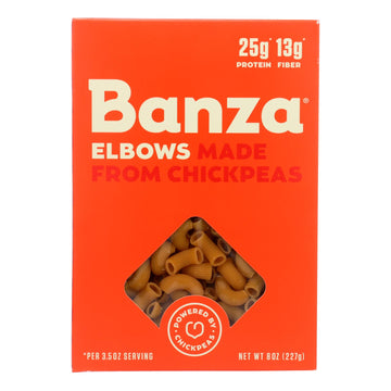 Banza - Chickpea Pasta - Case Of 6 - 8 Oz. - Maras Green