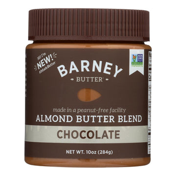 Barney Butter Chocolate Almond Butter Blend - Case Of 6 - 10 Oz - Maras Green
