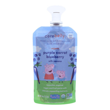 Cerebelly - Smthe Cart Blbry Ban - Case Of 6 - 4 Oz - Maras Green