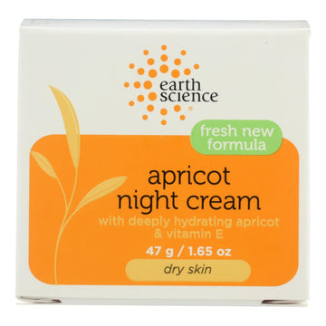 Earth Science Apricot Night Cream - 1.65 Oz - Maras Green