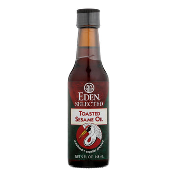 Eden Foods Sesame Oil - Toasted - 5 Oz - Case Of 12 - Maras Green