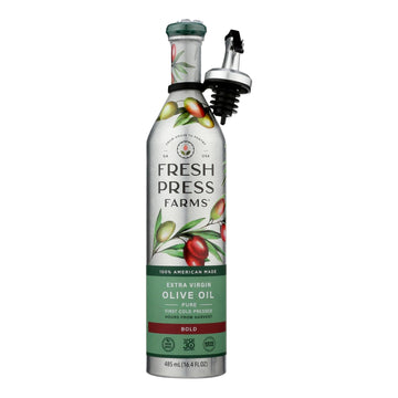 Fresh Press Farms - Evoo Bold - Case Of 6 - 16.4 Fz - Maras Green