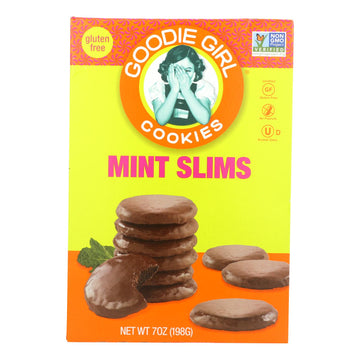 Goodie Girl Cookies Cookies - Mint Slims - Choclt - Case Of 6 - 7 Oz - Maras Green