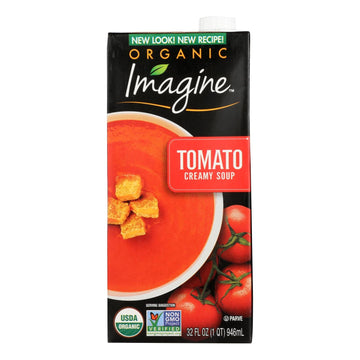 Imagine Foods - Soup Creamy Tomaoto - Case Of 6 - 32 Fz - Maras Green