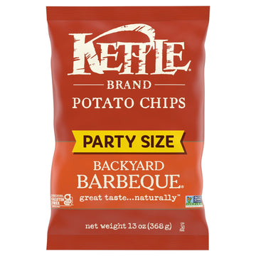 Kettle Brand - Potato Chips Backyard Bbq - Case Of 9 - 13 Oz - Maras Green