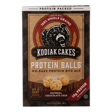 Kodiak Cakes - Protein Ball Mix Oat Cchp - Case Of 6 - 12.70 Oz - Maras Green