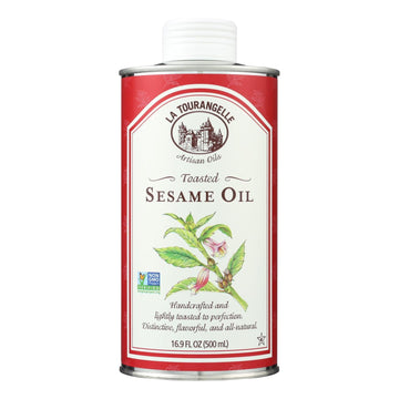 La Tourangelle Sesame Oil - Case Of 6 - 16.9 Fl Oz. - Maras Green