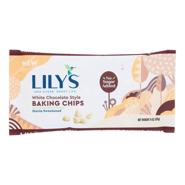 Lilys - Bkng Chip White Chocolate - Case Of 12 - 9 Oz - Maras Green