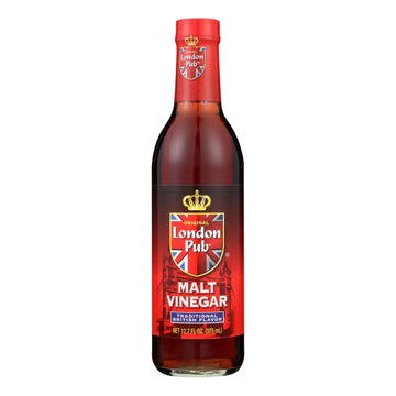 London Pub Vinegar - Malt - Case Of 6 - 12.7 Fl Oz. - Maras Green