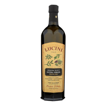 Lucini Italia Premium Select Extra Virgin Olive Oil - Case Of 6 - 25.4 Fl Oz. - Maras Green