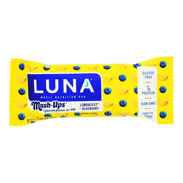 Luna - Bar Mshup Lemon Blubry - Case Of 15 - 1.69 Oz - Maras Green