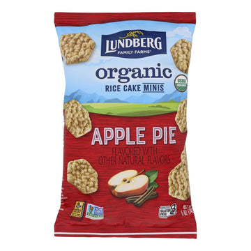 Lundberg Family Farms - Rice Ck Mini Apple Pie - Case Of 6 - 5 Oz - Maras Green