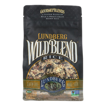 Lundberg Family Farms Wild Blend Rice - Case Of 6 - 1 Lb. - Maras Green